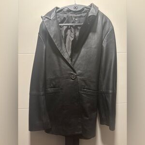 leather jacket size 4